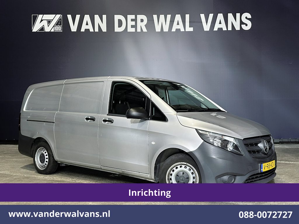 Mercedes-Benz Vito 114 CDI 136pk RWD L2H1 Inrichting Euro6 Airco | Camera | Navigatie | Cruisecontrol | Trekhaak Bijrijdersbank, Achterklep