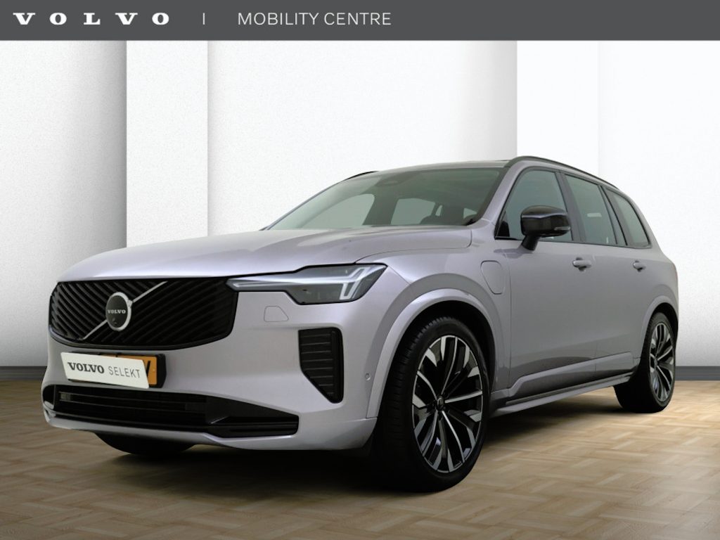 Volvo XC90 T8 AWD Ultra Dark | SOH 99% | Luchtvering | Massage | Trekhaak | 360° Camera |