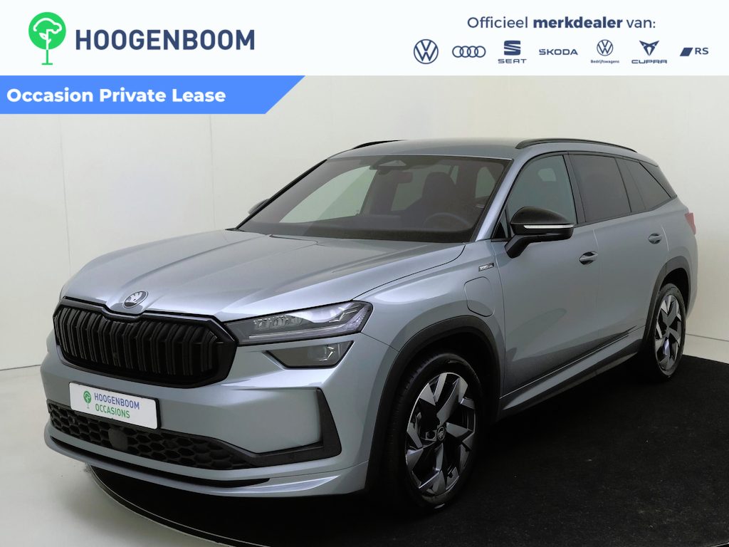 Skoda Kodiaq 1.5 TSI PHEV Sportline Business | SoH 100% | Achteruitrijcamera | Bestuurdersstoel met memory | Matrix LED verlichting | Keyless | Adaptieve cruise control | Dodehoekdetectie | Stoel- en stuurwielverwarming |