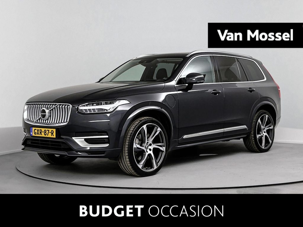 Volvo XC90 2.0 T8 Recharge AWD R-Design | PHEV | 85% SOH | 7 personen | Trekhaak | Lederen Bekleding | Dodehoekdetectie | Cruise Control | Head-Up Display | 360-Camera | Stoel- en Stuurverwarming