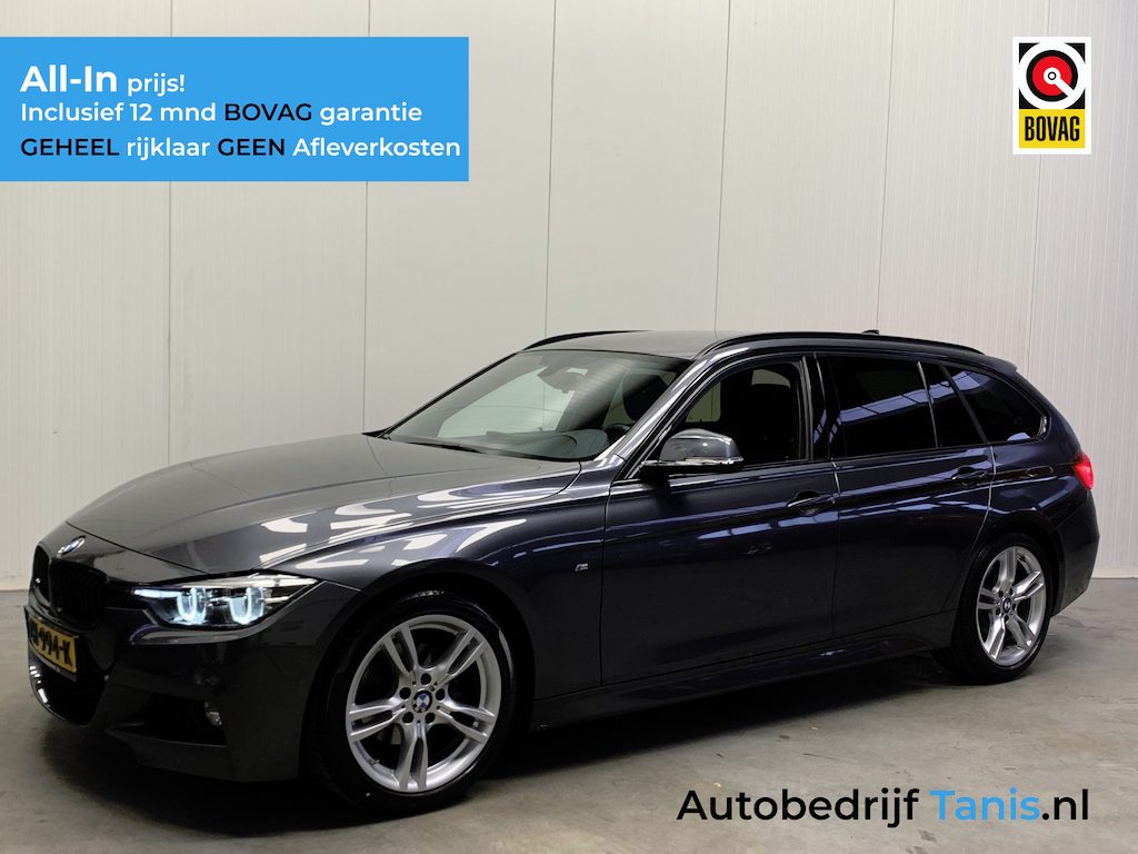 BMW 3-Serie Touring 318i M Sport Black Edition NAVI.Pro-LEDER-SPORT.INT-CAMERA-PDC-AIRCO/ECC-CRUISE CONTROL