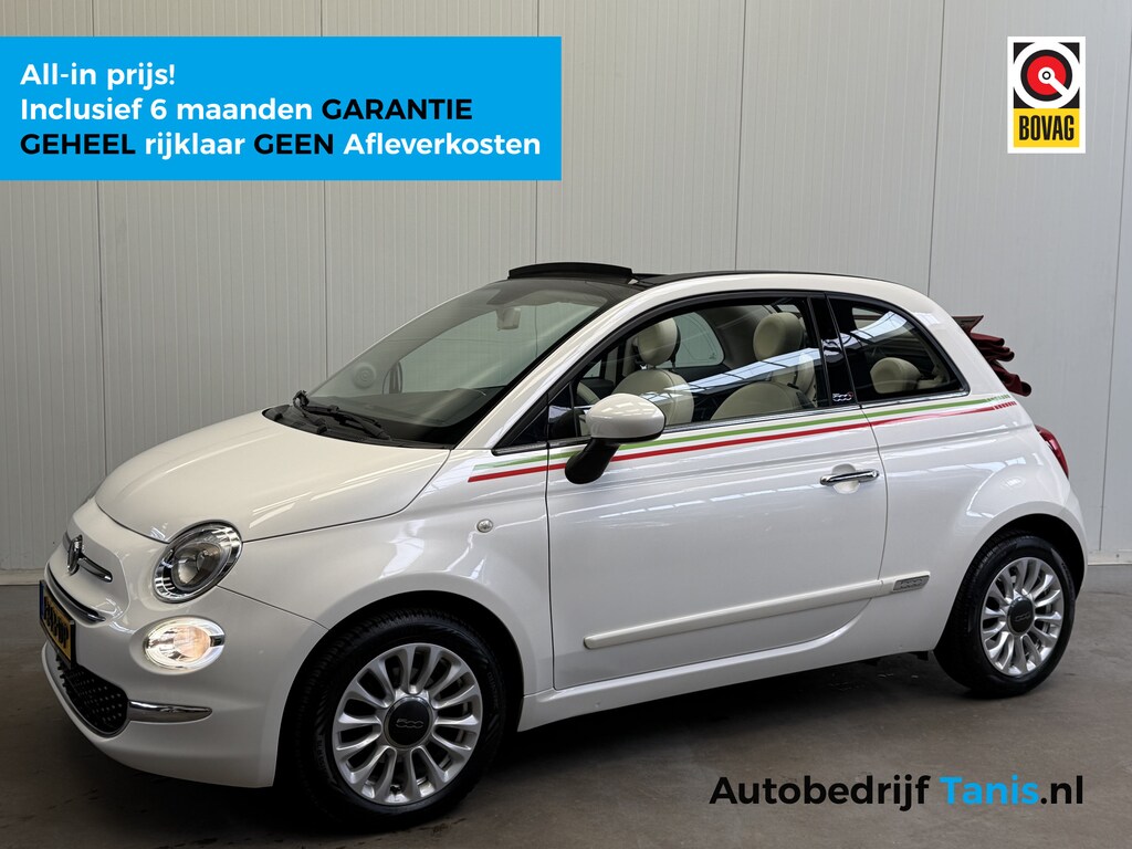 Fiat 500C 0.9 TwinAir Lounge AIRCO-RADIO/CD-LMV-CABRIOLET