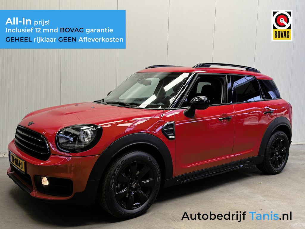 MINI Countryman 1.5 165PK Dutch Made Black Edition NAVI-PDC-ECC-LMV-CRUISE CONTROL
