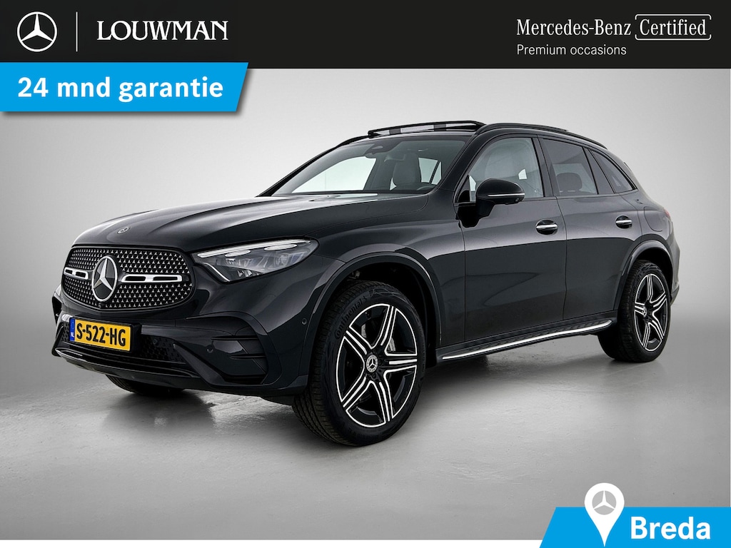 Mercedes-Benz GLC 300 e 4MATIC AMG lug-In Hybride | AMG Line | Night Pakket | Panoramadak | 20 Inch AMG Velgen | Parkeerpakket met 360°-camera | Alarm Klasse 3. Inclusief 24 maanden Mercedes-Benz Certified garantie voor Europa.