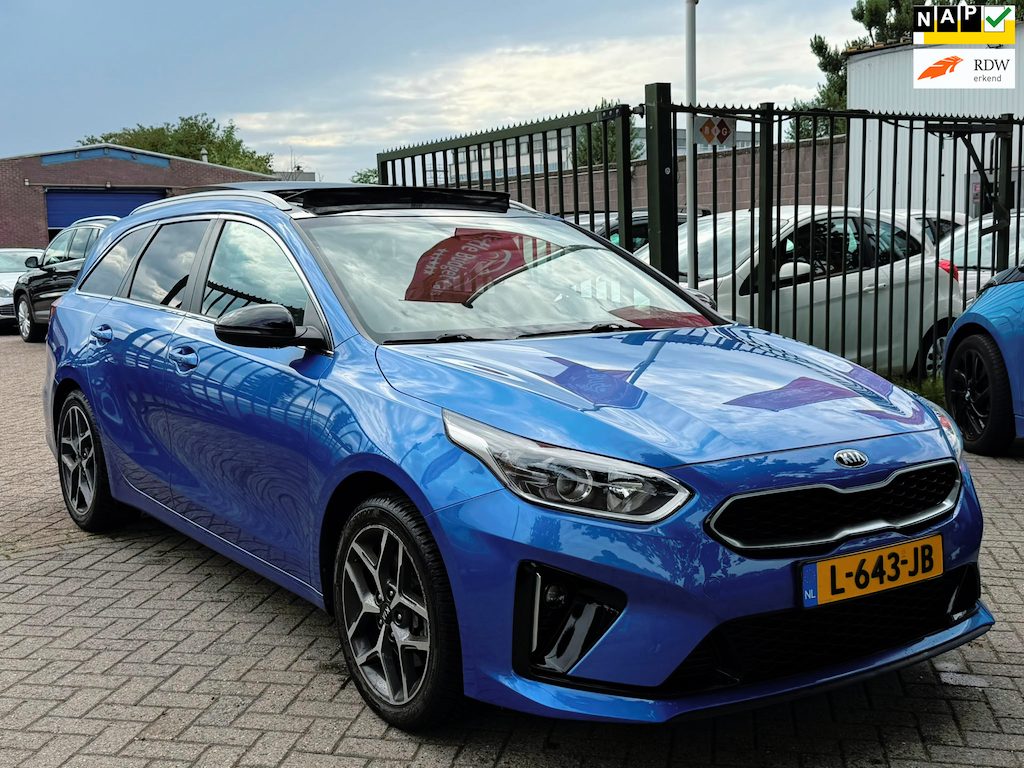 Kia Ceed Sportswagon 1.0 T-GDi GT-Line Edition 1e eigenaar dealer onderhouden panorama dak achteruit camera navigatie cruis parkee