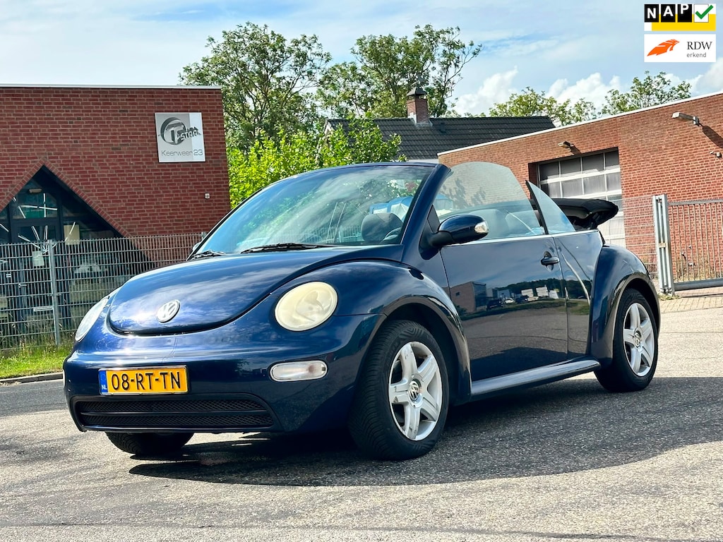 Volkswagen Beetle New Cabriolet 2.0 Turijn Comfort 1e Eigenaar*Cruise*NAP*LM velgen*28-05-2027 APK*