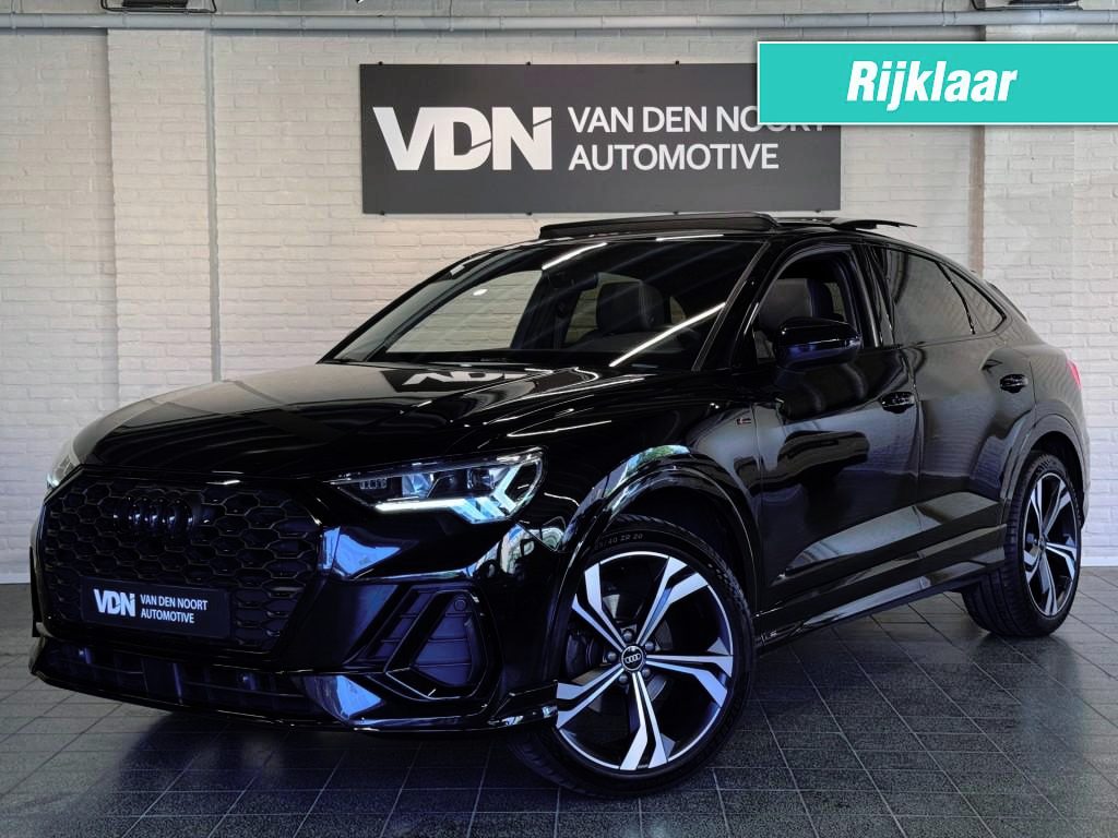 Audi Q3 Sportback 35 TFSI 3x S-Line Black Edition Pano Sfeerv Matrix Keyless ACC 20''