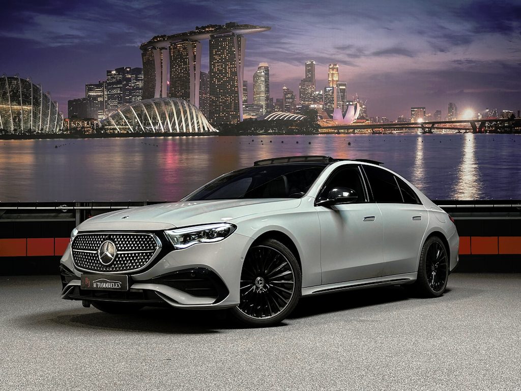 Mercedes-Benz E-klasse 400 e 4MATIC AMG AlpinGrey |Trekhaak|Burmester|Stoelkoeling/Stuurverwarming