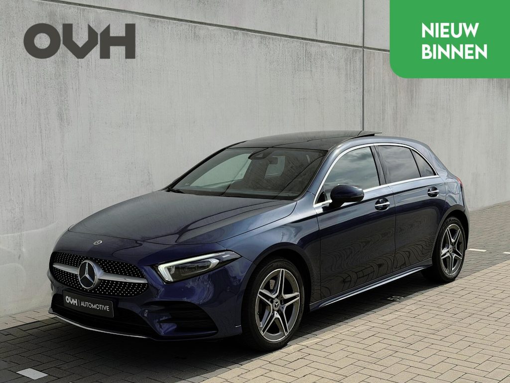 Mercedes-Benz A-klasse 250e AMG Line | 95% SoH | Burmester | Pano | Stoelverw | Keyless