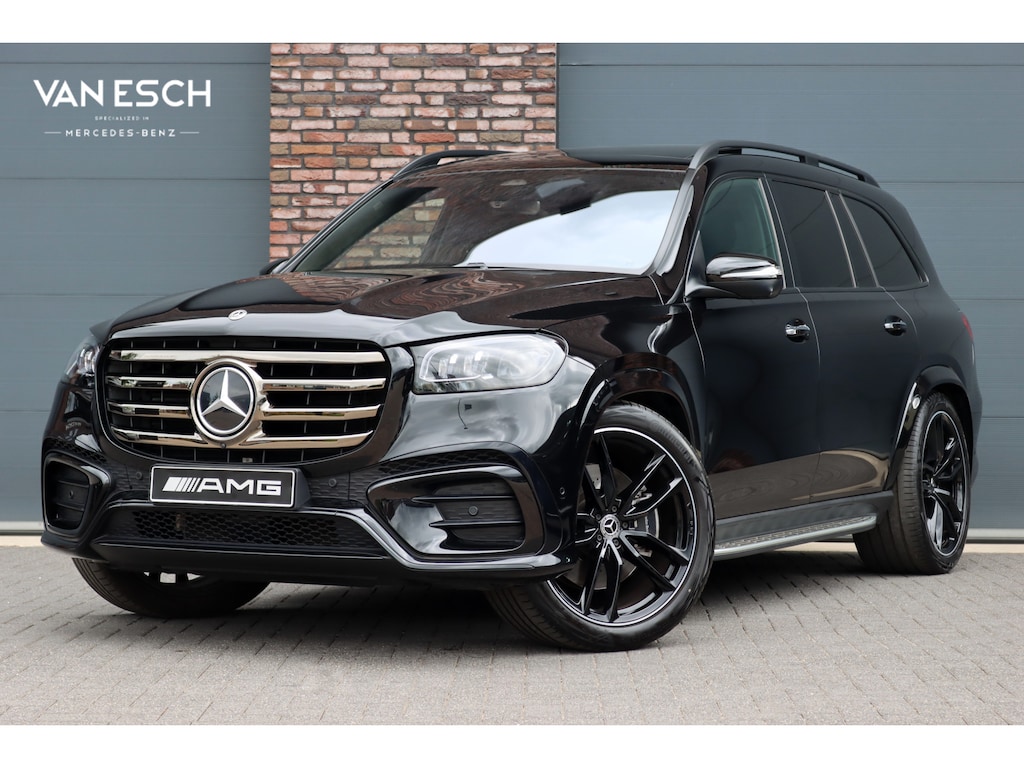 Mercedes-Benz GLS 450 d 4MATIC AMG Line | 7Pers. | Luchtvering | Distronic | Standkachel | Massage | MBUX Tablet | Trekhaak | Comfortpakket Achter+ | Burmester | Vlakkenverwarming |
