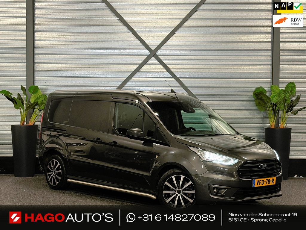 Ford Transit Connect 1.5 EcoBlue L2 Trend BTW/AUT/LED/DISTR+W-POMP-VV/LEDER/NAVI/TREKHAAK/CRUISE/BLIND-SPOT/CLIMATE/CAMERA/APK