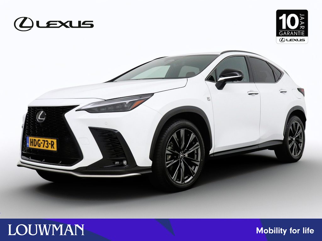 Lexus NX 450h+ AWD F SPORT Line | BTW voertuig | 360 Camera+ Camera Functie Binnenspiegel | Memory Seat | Stoelventilatie | Stoel+stuurverwarming |
