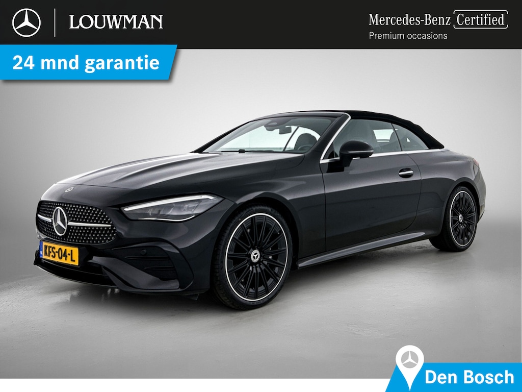 Mercedes-Benz CLE Cabriolet 180 AMG Line AMG Line | Night Pakket | 20 Inch AMG velgen | Cabriolet Comfort-Pakket | Memory Voorstoelen | Ledkoplampen. Inclusief 24 maanden MB Certified garantie voor Europa.