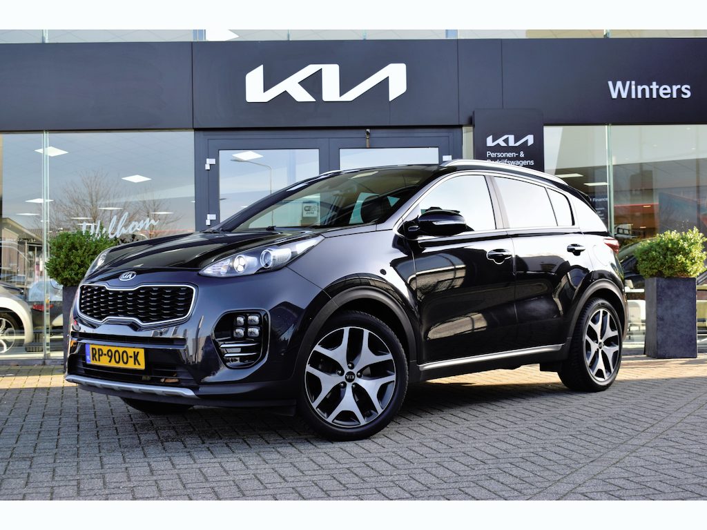 Kia Sportage 1.6 T-GDI GT-Line | Navigatie | Camera | Panoramadak | Stoel+StuurVerwarming | Tot 10Jr. Kia-Garantie