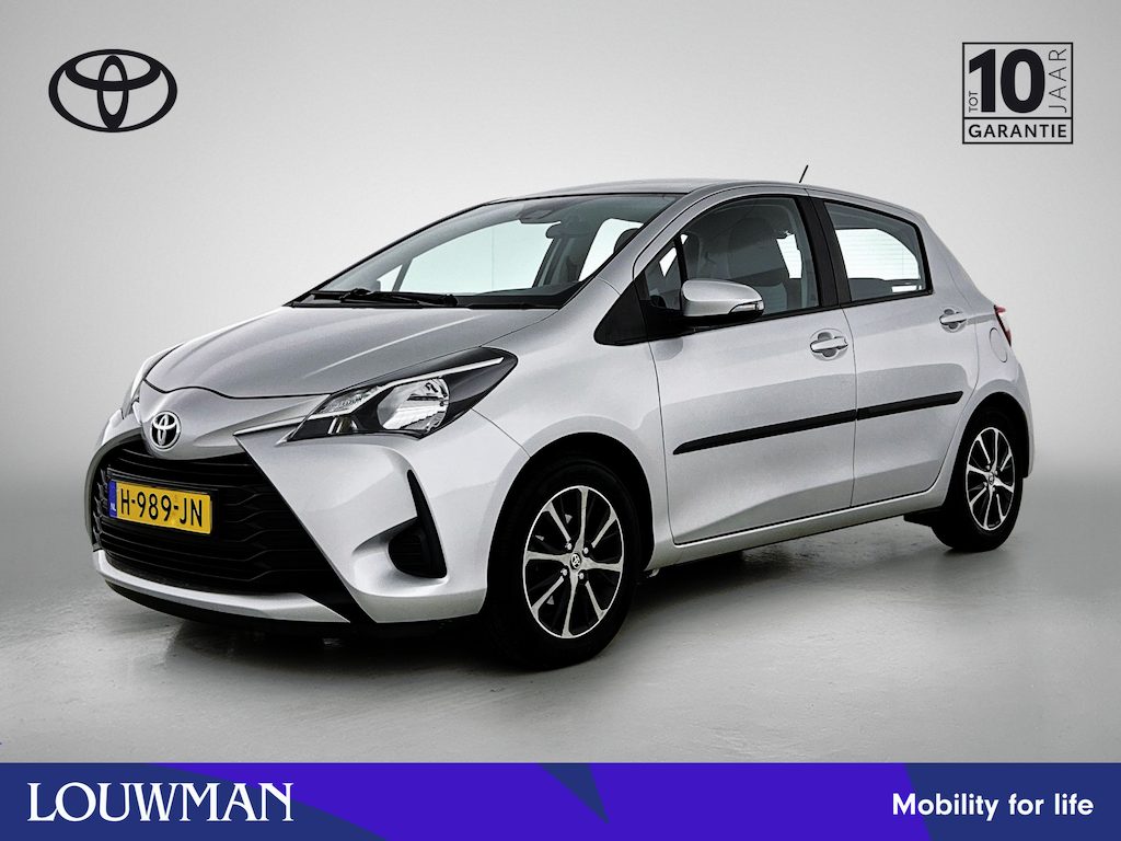 Toyota Yaris 1.0 VVT-i Connect | Apple CarPlay/Android Auto | Achteruitrijcamer | Trekhaak | Airco | Elektrische ramen voor | Elektrisch verstelbare spiegels |