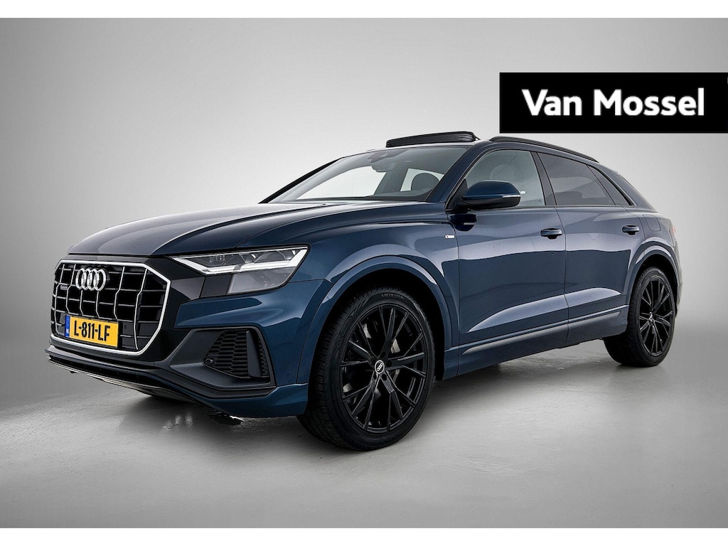 Audi Q8 55 TFSI e quattro Pro Line S 381 PK | Panoramadak | Luchtvering | Climate Control | Stoelverwarming | Cruise Control | Achteruitrijcamera | Elektrisch verstelbare stoelen |