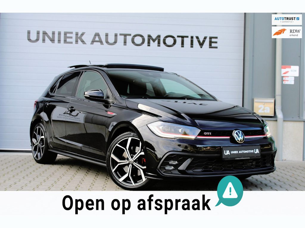 Volkswagen Polo 2.0 TSI GTI | DSG | LED IQ-MATRIX | 18" | PANO | ACC | VIRTUAL | CAMERA | DODEHOEK | ZÉÉR MOOI!