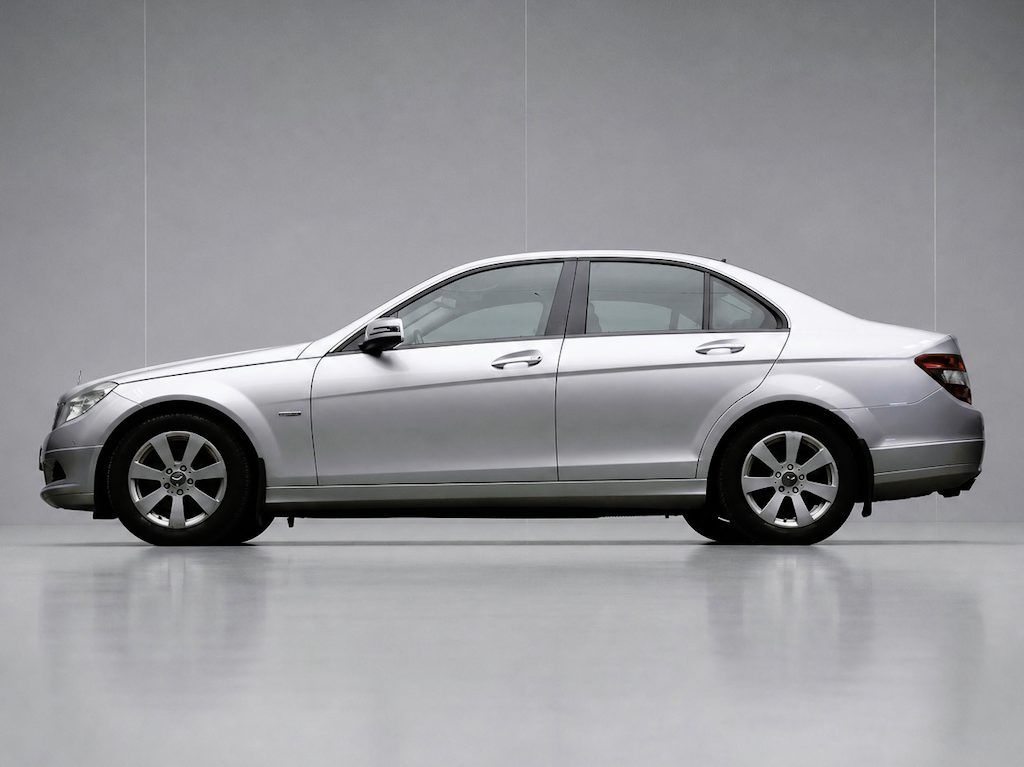 Mercedes-Benz C-klasse 180 K BlueEFFICIENCY Sport (NAVI,PDC,CLIMATE,CRUISE,BLUETOOTH,ELEKTRISCH PAKKET,SPORTSTOELEN,LM VELGEN)