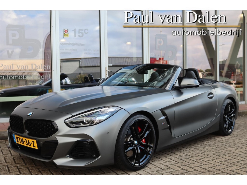 BMW Z4 Roadster (g29) M40i 340PK M-SPORT SHADOW LINE Frozen Grey | Adapt.Onderstel | Head Up | Harman Kardon | Comfort Acces | 19 Inch Lm | Sfeerverl. | Stoelverw. |