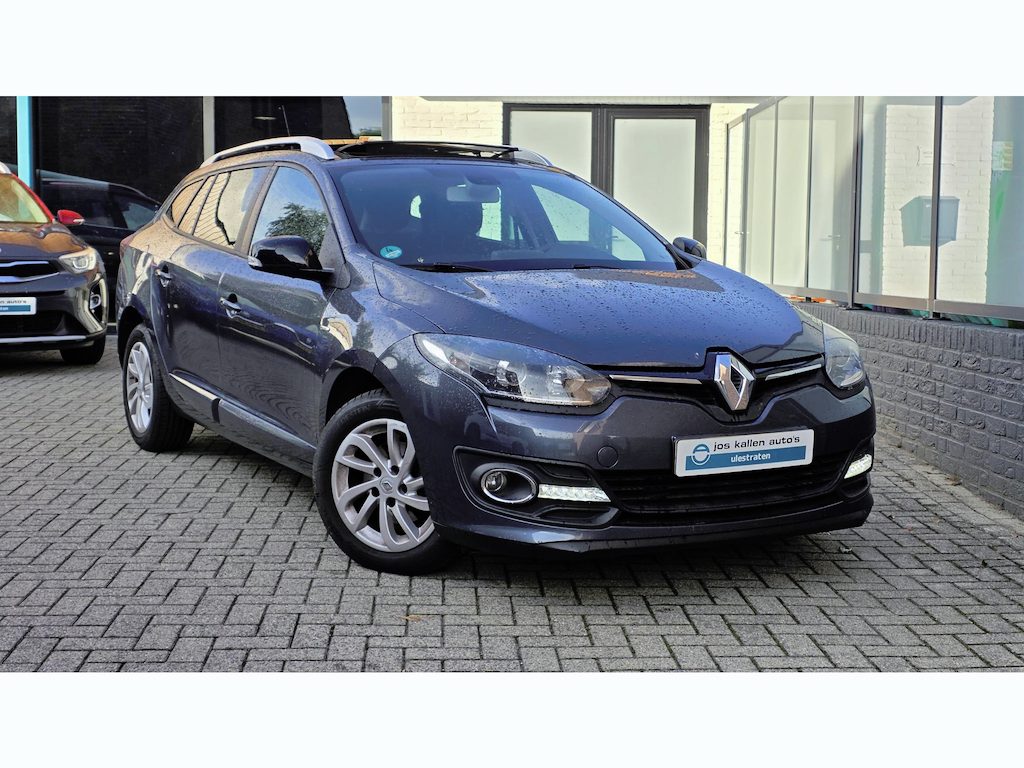 Renault Megane Estate 1.2 TCe Limited 101pk Navigatie, Panoramadak, Cruise, Pdc, 16"Lichtmetaal