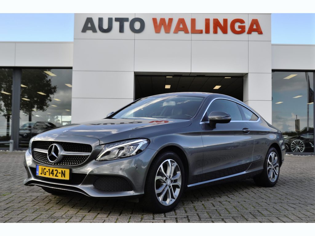 Mercedes-Benz C-klasse Coupé 180 Ambition Navigatie | Led koplampen | Trekhaak af fabriek 1800kg | Nederlandse Auto!