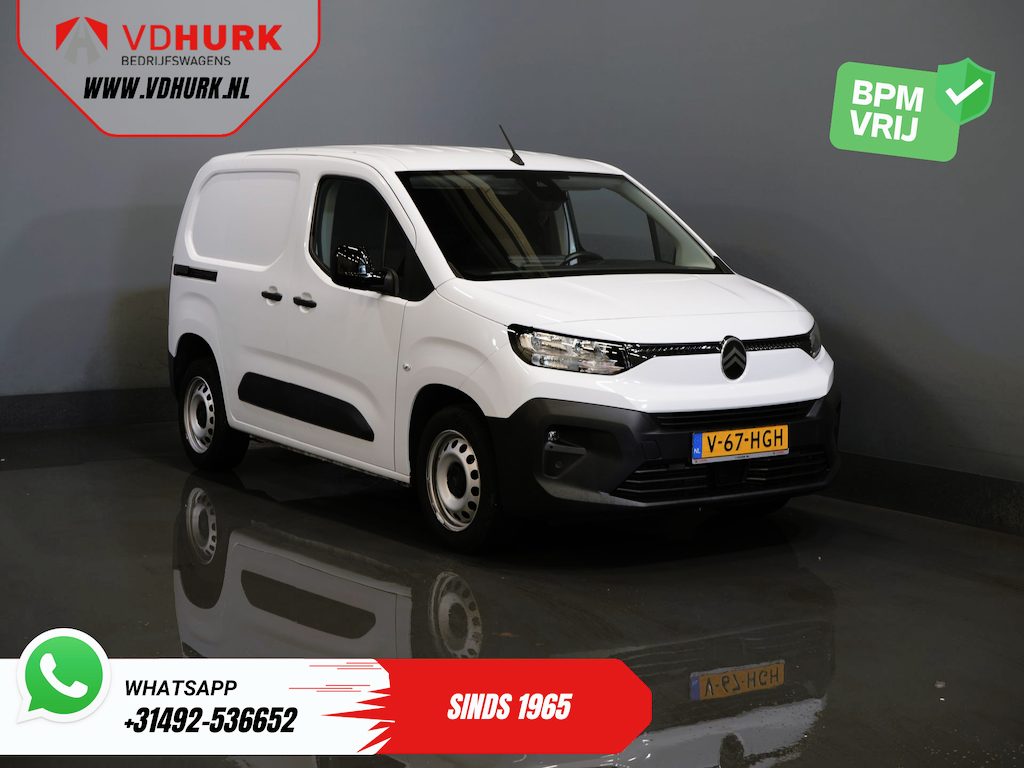Citroën Berlingo 1.5 HDi 100 pk NL Auto/ Carplay/ Stoelverw./ Stuurverw./ Camera/ Cruise/ PDC/ Airco