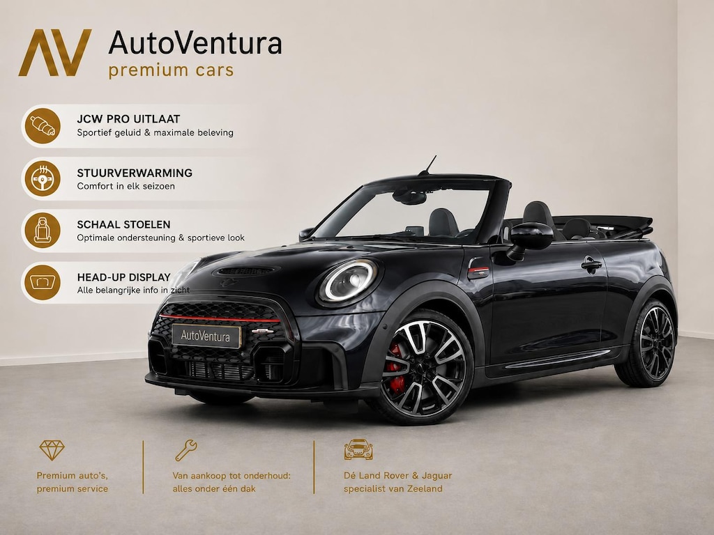 MINI John Cooper Works Cabrio 2.0 Classic l Head-Up l Camera l Harman Kardon l Cruise Control l Park assist l Carplay