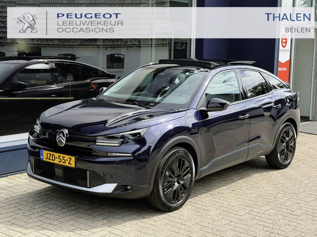 Citroën C4 1.2 Hybrid 145 PK Max | Tot 8 jaar Garantie | Panorama Schuif-Kanteldak | Alcantara Massage Stoelen | Slechts 3500 KM | 360 Graden Camera | Navigatie | LED Verlichting | Camera | Adaptieve Cruise Control | Climate Control | Digitaal Dashboard | Apple Carplay & Android Auto | DAB+ Radio |