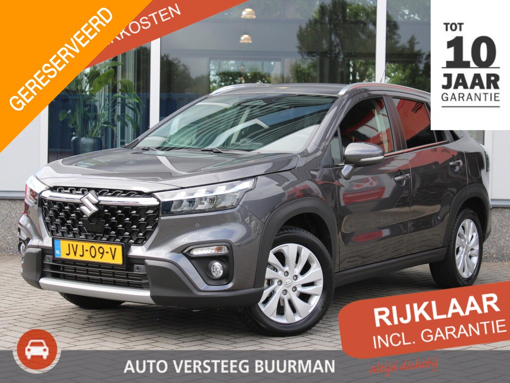 Suzuki S-Cross 1.4 Boosterjet Select Hybrid Automaat All-Seasonbanden, Adaptieve Cruise en Climate Control, Navigatie, Carplay/Android Auto