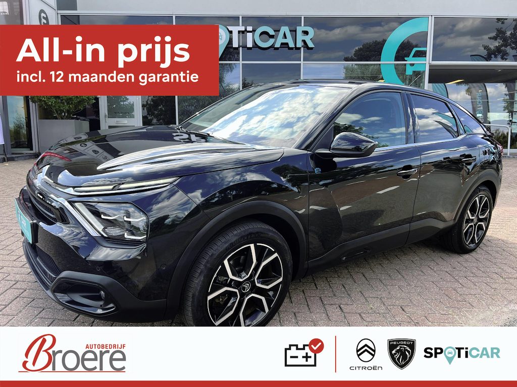 Citroën E-C4 EV 50kWh 136 pk Shine Automaat Range tot 315 km | Keyless, SOH 92%