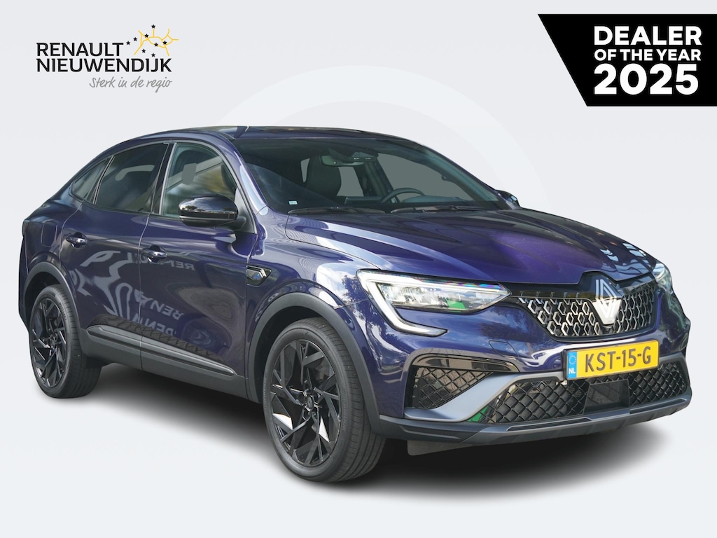 Renault Arkana 1.6 E-Tech full hybrid 145 esprit Alpine AUTOMAAT / 26.000KM / NAVI / CAMERA / ADAPT. CRUISE / BLINDSPOT / ELEK. STOELEN / STOELV. / STUURV. / KEYLESS / PRIVACY GLASS / 19'' LMV