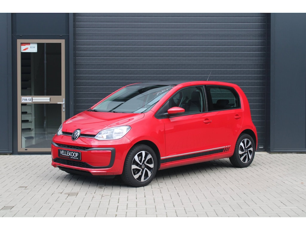 Volkswagen Up! 1.0 | Airco | Cruise Control | Lane Assist | 5-deurs | Camera | DAB | Elektrische ramen | Bluetooth | Lichtmetaal