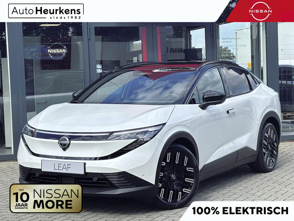 Nissan Leaf Evolve 75 kWh | Automaat | Panoramadak | Stoelverwarming | Warmtepomp | Uit voorraad leverbaar |