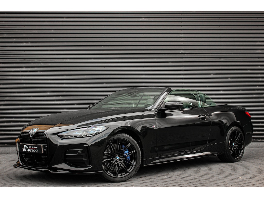 BMW 4-Serie Cabrio M440i xDrive High Executive 374PK / STUURVERWARMING / FULL BLACK / 19'' WHEELS / FULL OPTIONS /M-SPORT/ HEAD-UP