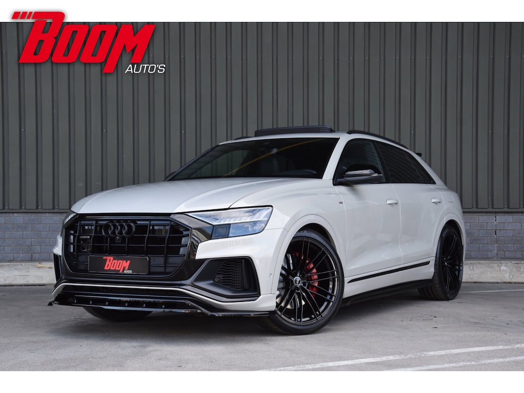 Audi Q8 55 TFSI e quattro S-Line SQ8 Stijl PANODAK|RSZETELS|TREKHAAK|MASSAGE|SOFTCLOSE|ACC|KEYLESS|CARPLAY