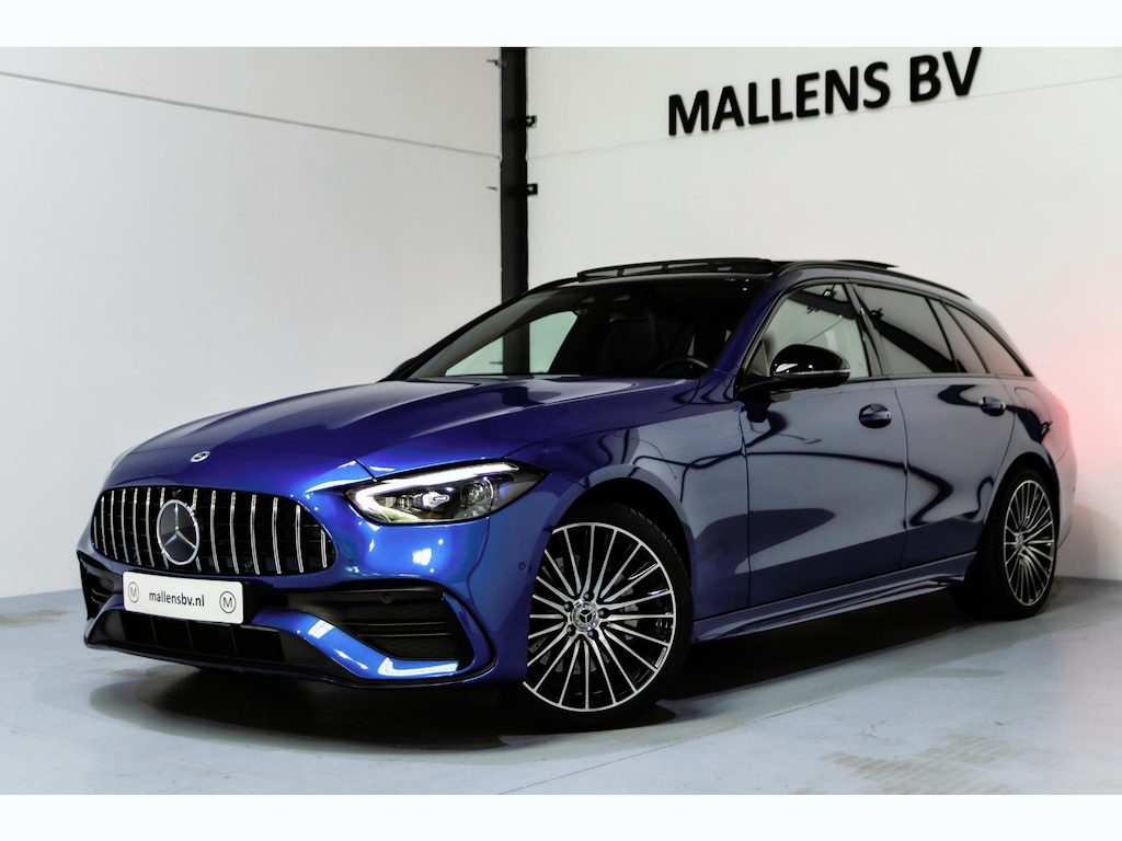 Mercedes-Benz C-klasse Estate 300 e AMG Line PANO/LEDER/HEADUP/19INCH/CARPLAY/DEALEROH