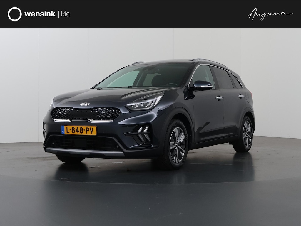 Kia Niro Hybrid 1.6 GDi DynamicPlusLine | Trekhaak | Schuif / Kanteldak | Leder | Stoel/Stuurwielverwarming | Dodehoek Detectie  | Keyless Go | Cruise Control Adaptief | Navigatie | Parkeercamera |