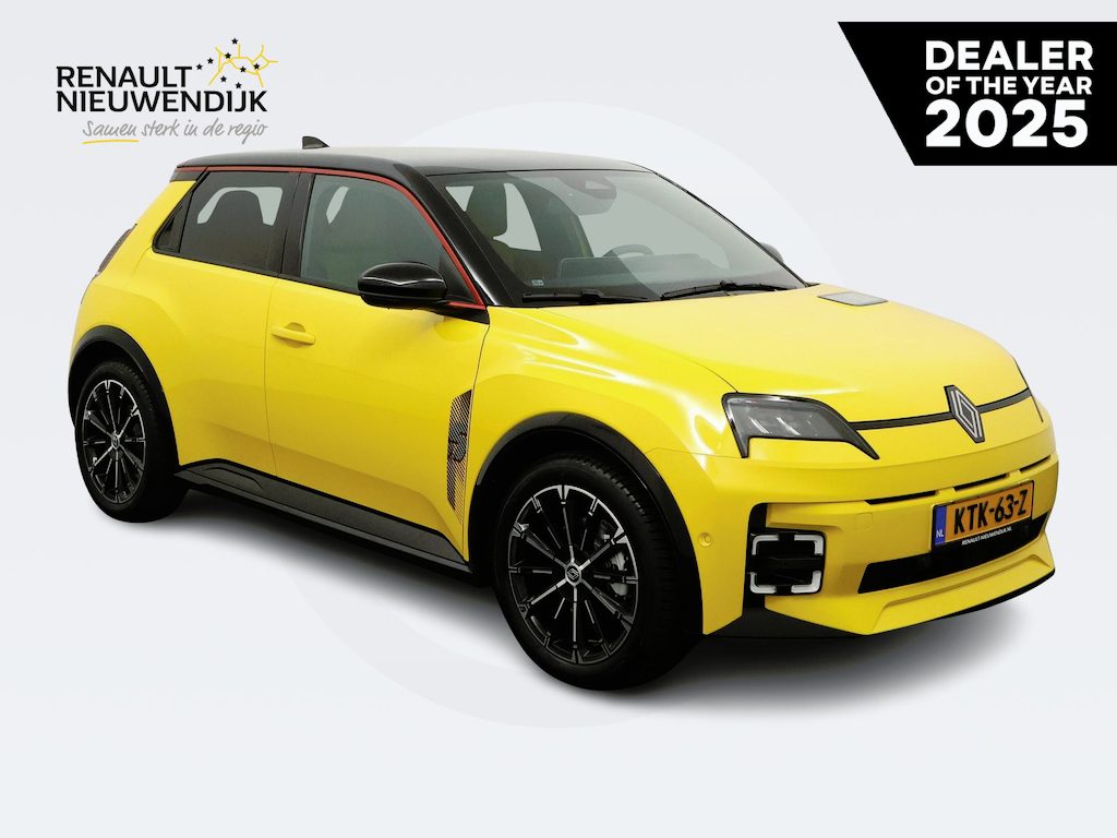 Renault R5 comfort range iconic cinq 52 kWh | AUTOMAAT | ALL SEASONBANDEN | APPLE & ANDROID CARPLAY | NAVI | V2G |