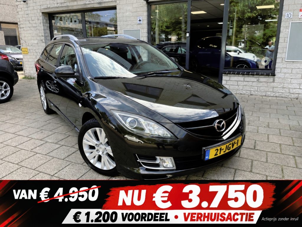 Mazda 6 Sportbreak 2.0 S-VT | Airco APK | NAP unieke kleur Dealer onderhouden