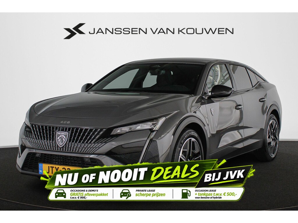 Peugeot 408 1.2 Hybrid 145 e-DCS6 GT 360 Camera Stuurverwarming Apple CarPlay Dodehoek