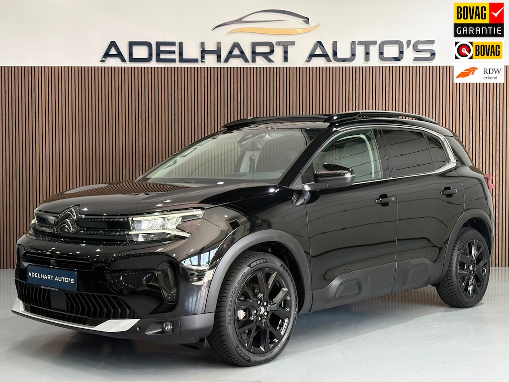 Citroën C5 Aircross 1.2 Hybrid 145 Plus Automaat / Panorama dak / Full lederen interieur / Elektrische stoelen / etc..