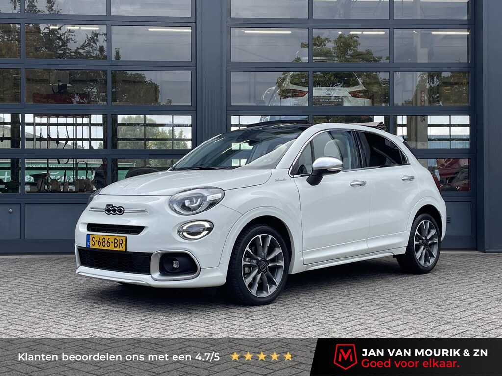 Fiat 500X 1.5 Hybrid Dolcevita Special Edition Cabrio | Beige dak | Leder | Navi