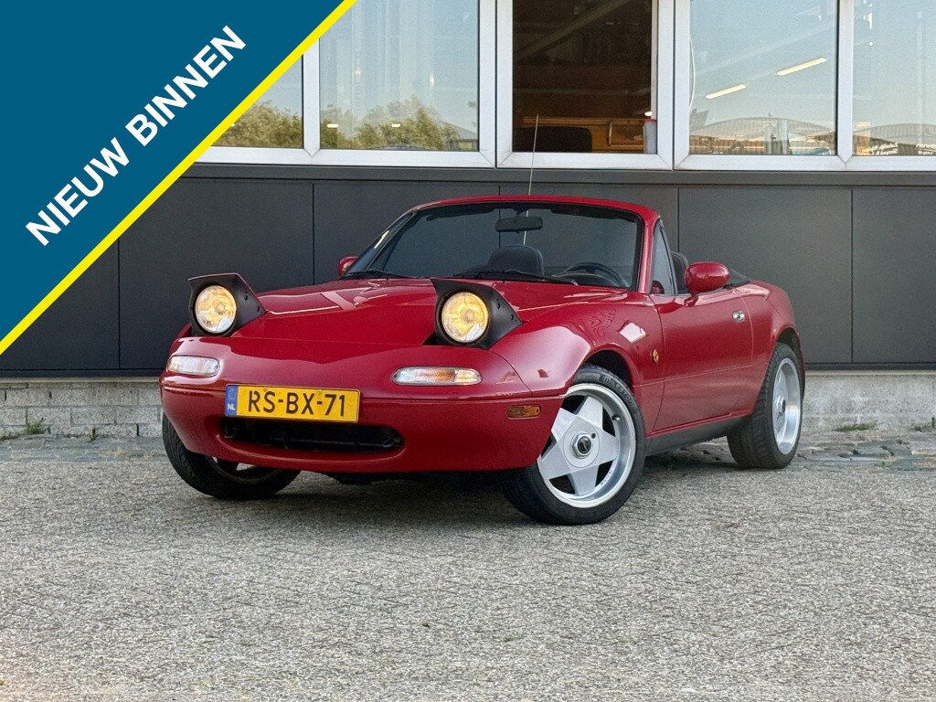 Mazda MX-5 1.6i-16V NA/Roestvrij/Stuurbekrachtiging/16''/Softtop/Elek ramen/