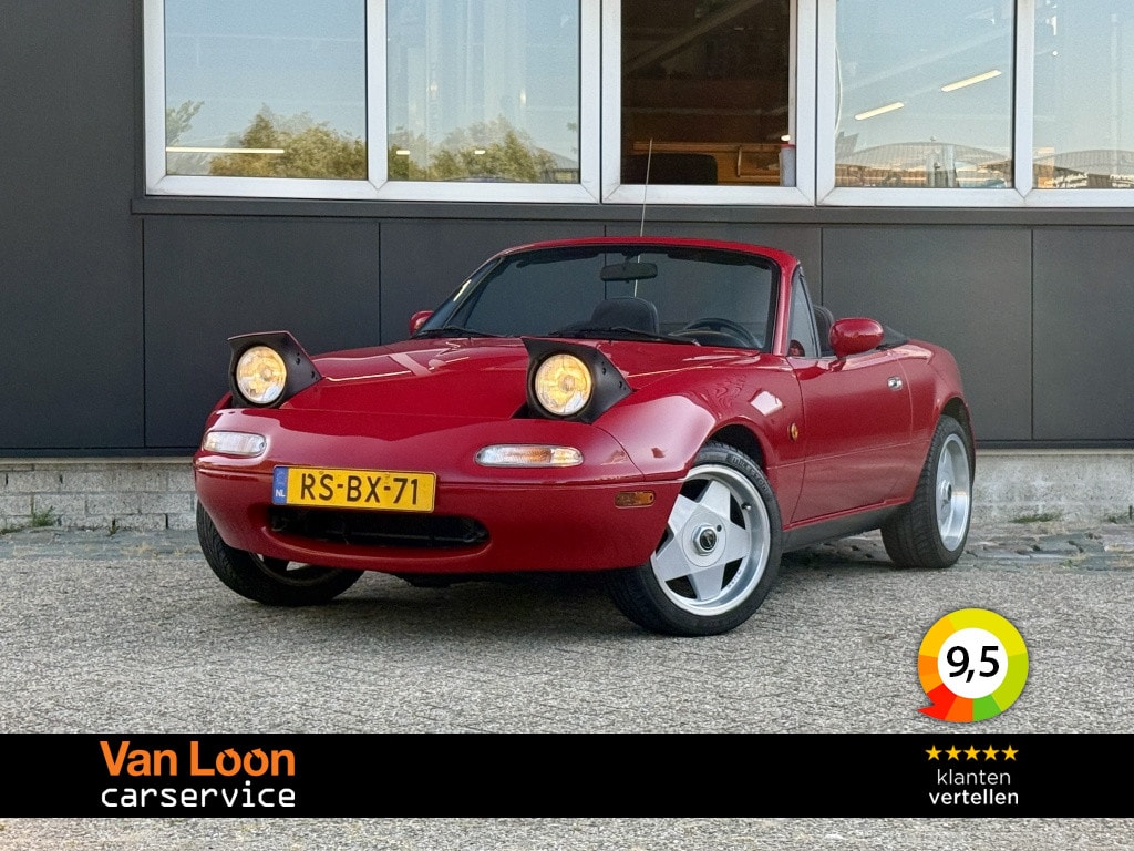Mazda MX-5 1.6i-16V NA/Roestvrij/Stuurbekrachtiging/16''/Softtop/Elek ramen/