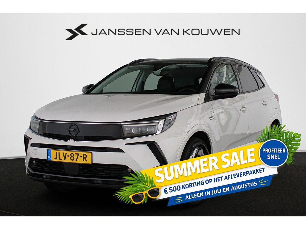 Opel Grandland 1.6 Turbo Plug-In Hybrid 4x4 GSe Stoel-Stuurverwarming Trekhaak Apple CarPlay