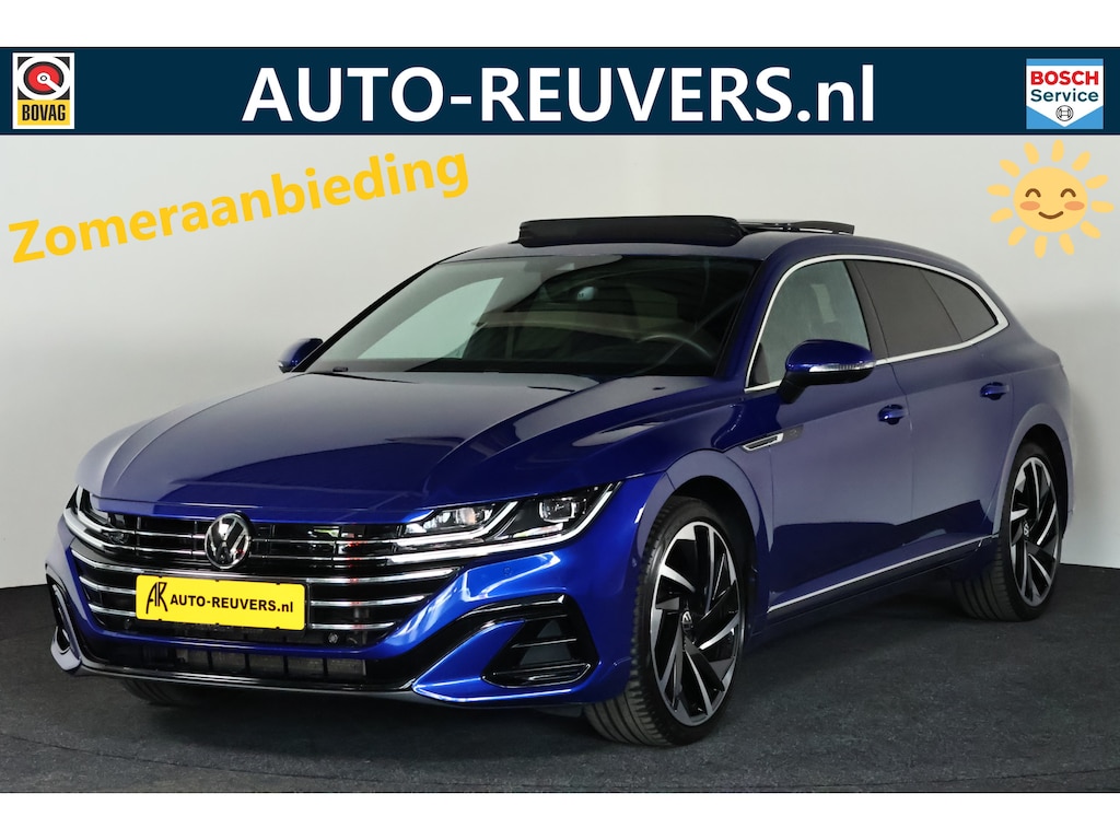 Volkswagen Arteon Shooting Brake 1.4 TSI eHybrid R-Line+ SOH 98% / Pano / HUD / Memory / Standkachel / 3d cam