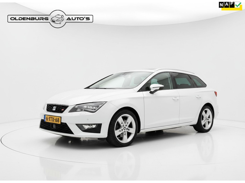 SEAT Leon ST 1.4 TSI ACT FR Dynamic Automaat | Panoramadak | Leder/Alcantara | Navi | 17" Velgen | Stoelverwarming | PDC | Cruise