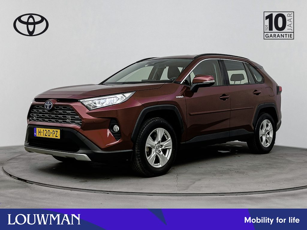 Toyota RAV4 2.5 Hybrid Active Luxury | Zwart lederen bekleding | Stoelverwarming | Parkeersensoren V+A | Trekhaak | **