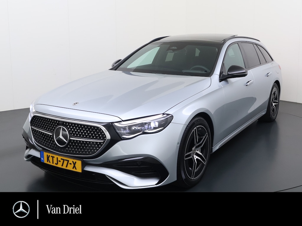 Mercedes-Benz E-klasse Estate 300 e AMG Line | Pano Burmester Trekhaak Memory
