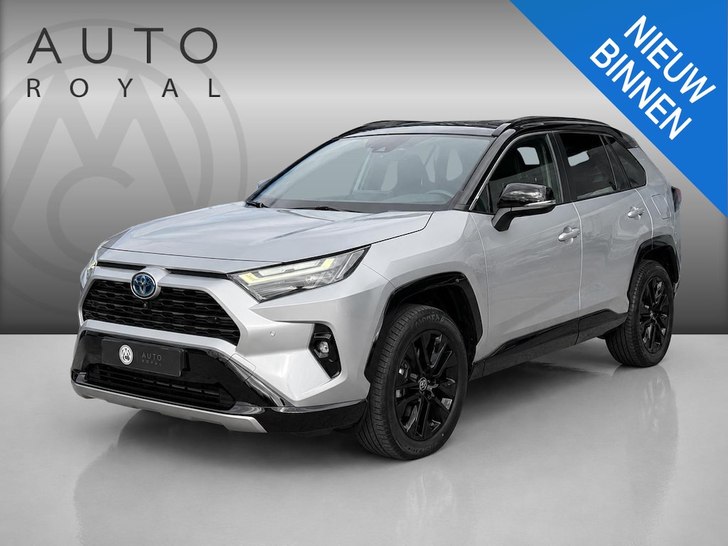 Toyota RAV4 2.5 Hybrid AWD Bi-Tone | 360 CAMERA | JBL | LED KOPLAMPEN | NAVIGATIE | KEYLESS ENTRY/GO | LEDER | PARKEREN SENSOREN |  STOELVERWARMING/ KOELING | ELEKTRISCHE STOELEN |